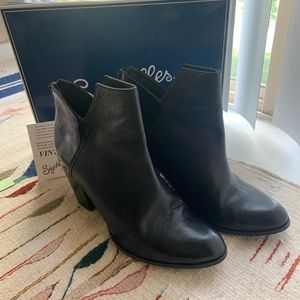 Seychelles Faithful Box Leather Boot, Black, 8.5